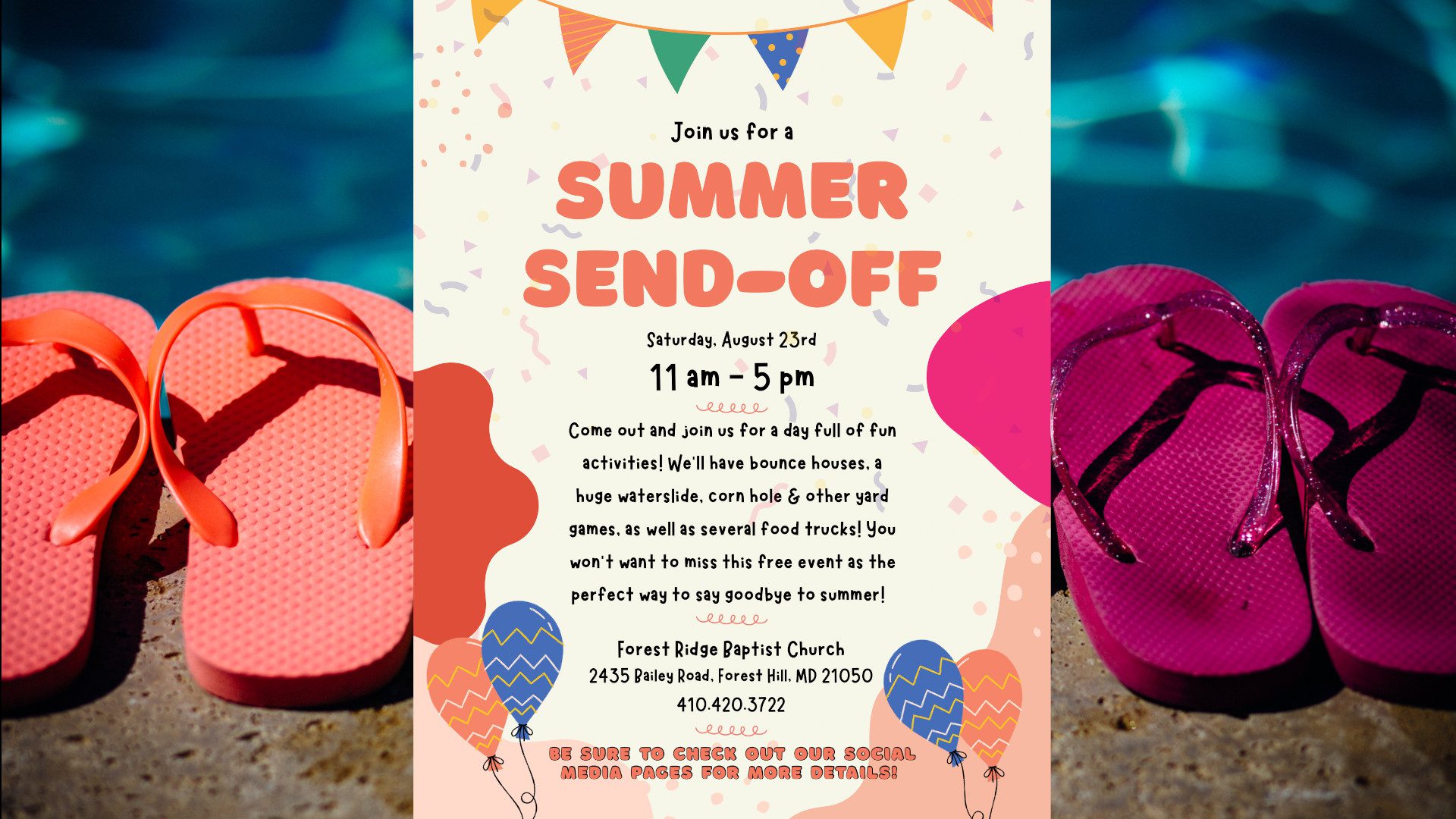 summer send off website